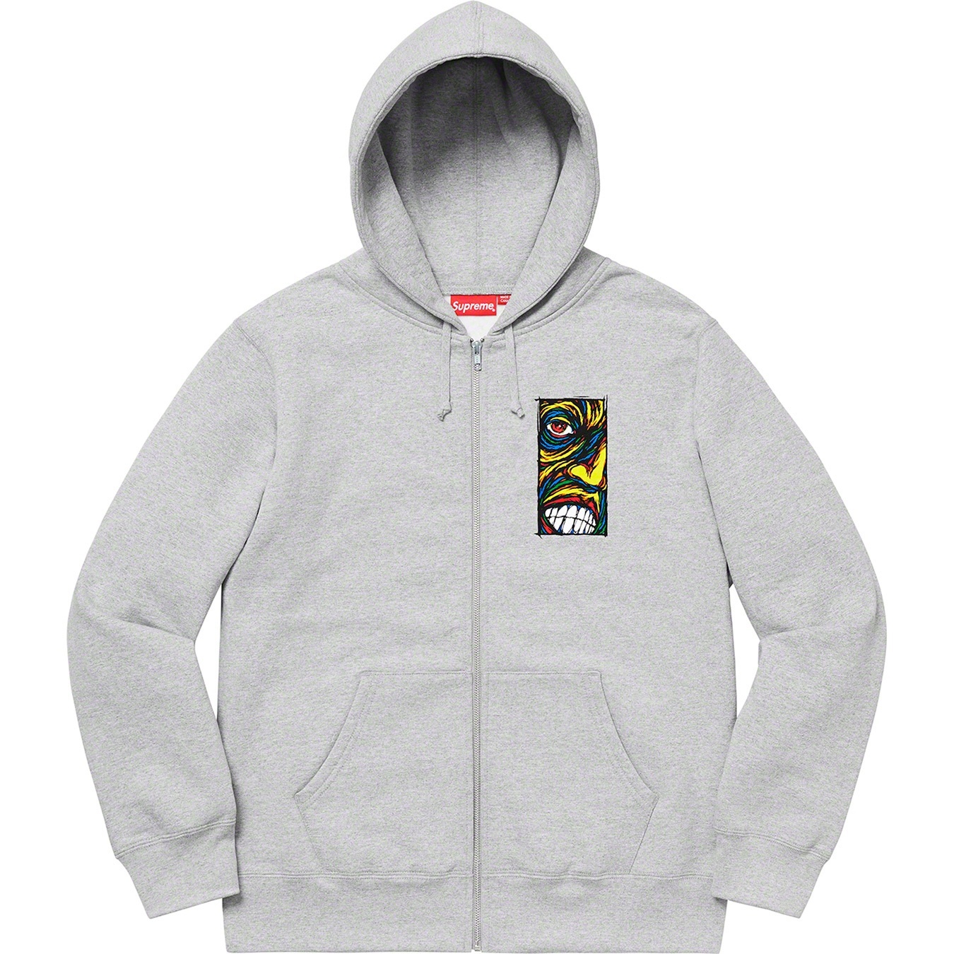 Disturbed Zip Up Hooded Sweatshirt view 10